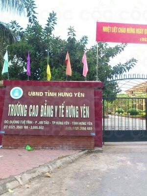 Trường cao đẳng y tế Hưng Yên - Tuệ Tĩnh, P. An Tảo, Thành phố Hưng Yên, T. Hưng  Yên - Cốc Cốc Map