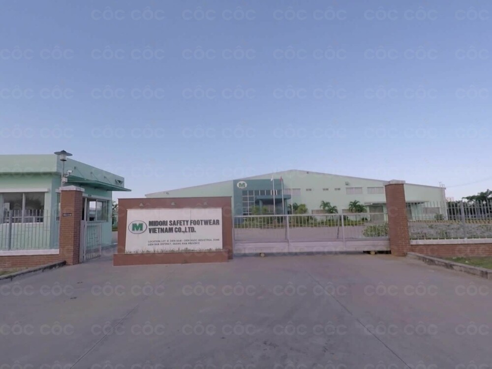 Công ty TNHH Midori Safety Footwear Việt Nam Lô số 15, KCN Điện Nam